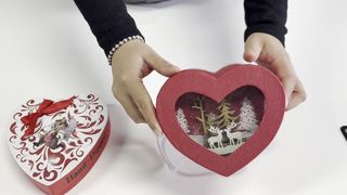 Ιδέες για συσκευασία δώρου σοκολάτας Heart Box
