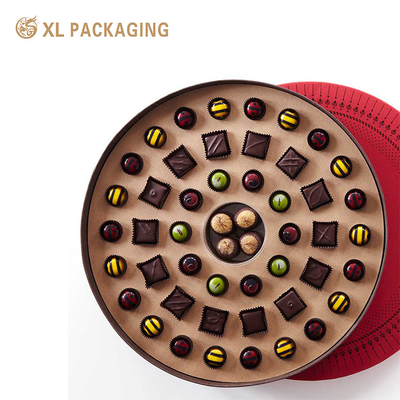 Αγορά XL Packaging Εργοστάσιο Προσαρμοσμένων Συσκευασιών Προσαρμοσμένα Πολυτελή Κουτιά Λευκής Σοκολάτας Με Ανάγλυφη Εκτύπωση Καπάκι Και Βάση διαδικτυακή κατασκευή
