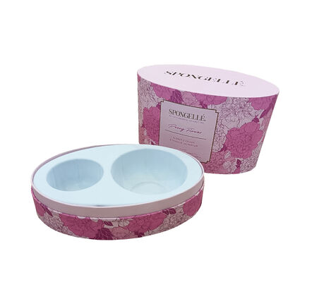 αγορά Προσαρμοσμένο οβάλ σχήμα Perfume Soap Gift Box Πλήρης χρωματική εκτύπωση Σκληρή συσκευασία με αφρόκρεμα διαδικτυακή κατασκευή
