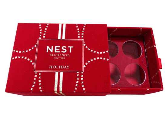 αγορά Skincare Drawer Box Red Pantone Printing Paper Tray Holder Custom Logo Wholesale διαδικτυακή κατασκευή