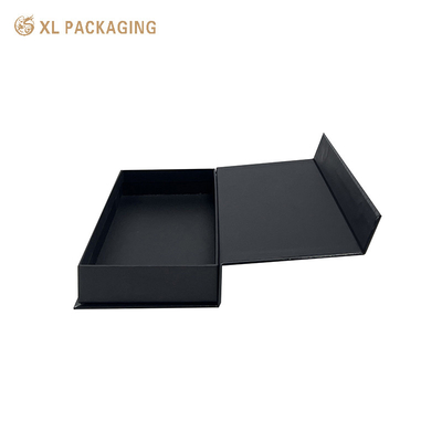 XL συσκευασία Προσαρμοσμένο συσκευασία Box Factory Μαύρο χαρτόνι Μαγνητικό κλειδωτικό κουτί Διπλώσιμο ρούχα ένδυση T Shirt Προσαρμοσμένο χονδρικό εργοστάσιο συσκευασία Box