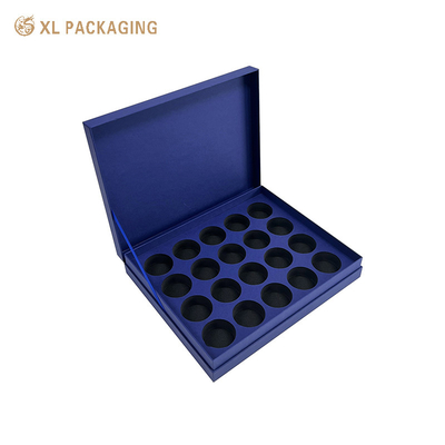 XL συσκευασία Τυποποιημένη συσκευασία Factory Luxury Blue Tea Gift Box Packaging Τυποποιημένο λογότυπο Τυπωμένο με Εύα