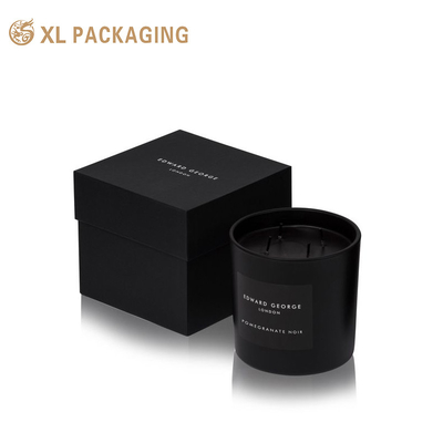 XL συσκευασία Τυποποιημένη συσκευασία Box Factory Custom Kraft Candle Packaging Box με κάλυμμα και βάση Σκληρό δώρο κουτιά κεριών με χαρτόνι