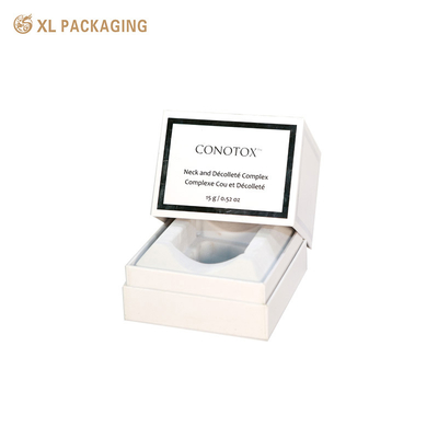 Λούξυ Custom Cosmetic Box Shockproof Foam Insert Διαφανές παράθυρο Εύκολο Unboxing Design Προστατέψτε εύθραυστα προϊόντα Ανυψώστε το Unboxing για τους λάτρεις της ομορφιάς